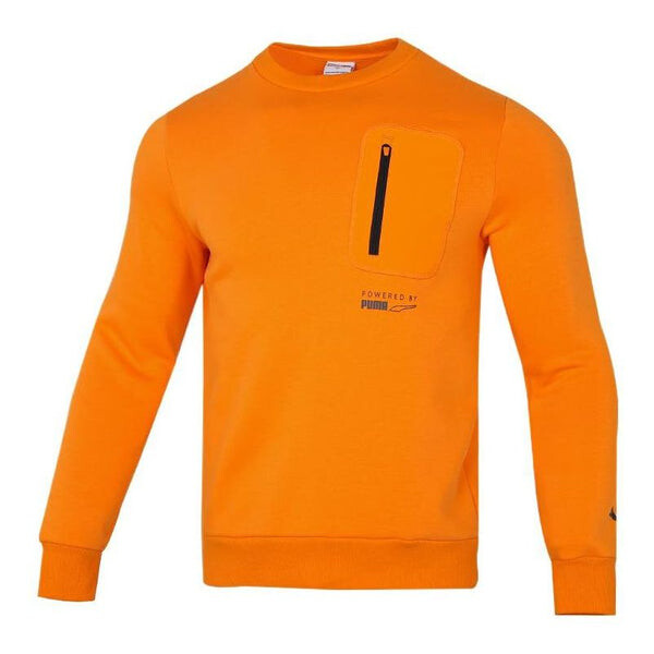 

Куртка protec.t crewneck sweatshirt 'orange' Puma, оранжевый