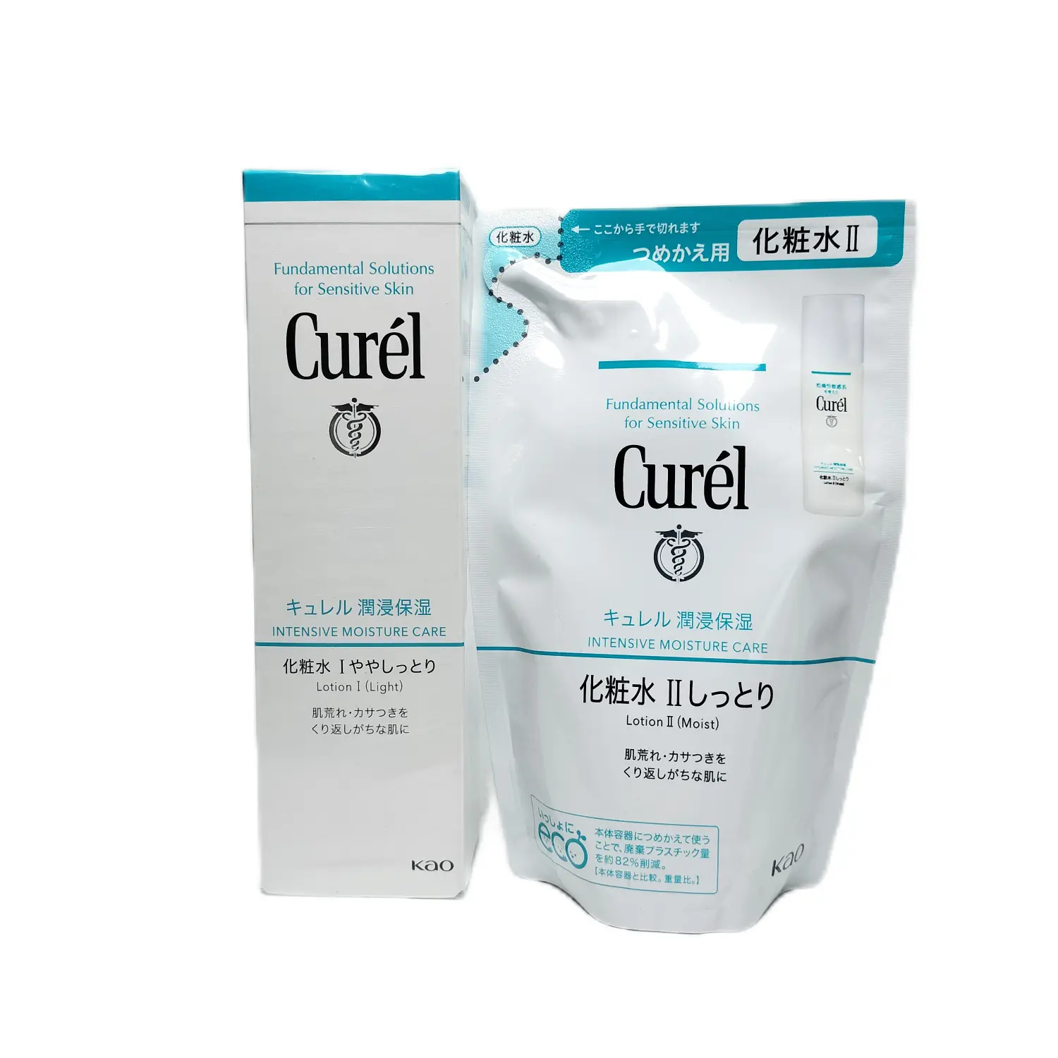 

KERUN увлажняющий набор для ухода за кожей, увлажняющий и питающий 150мл+130мл Curél