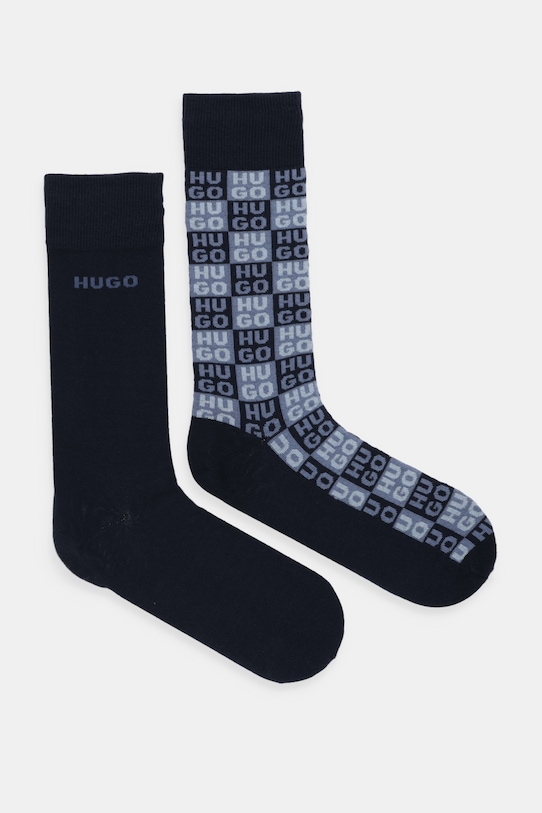 

Носки HUGO, комплект из 2 пар, темно-синий
