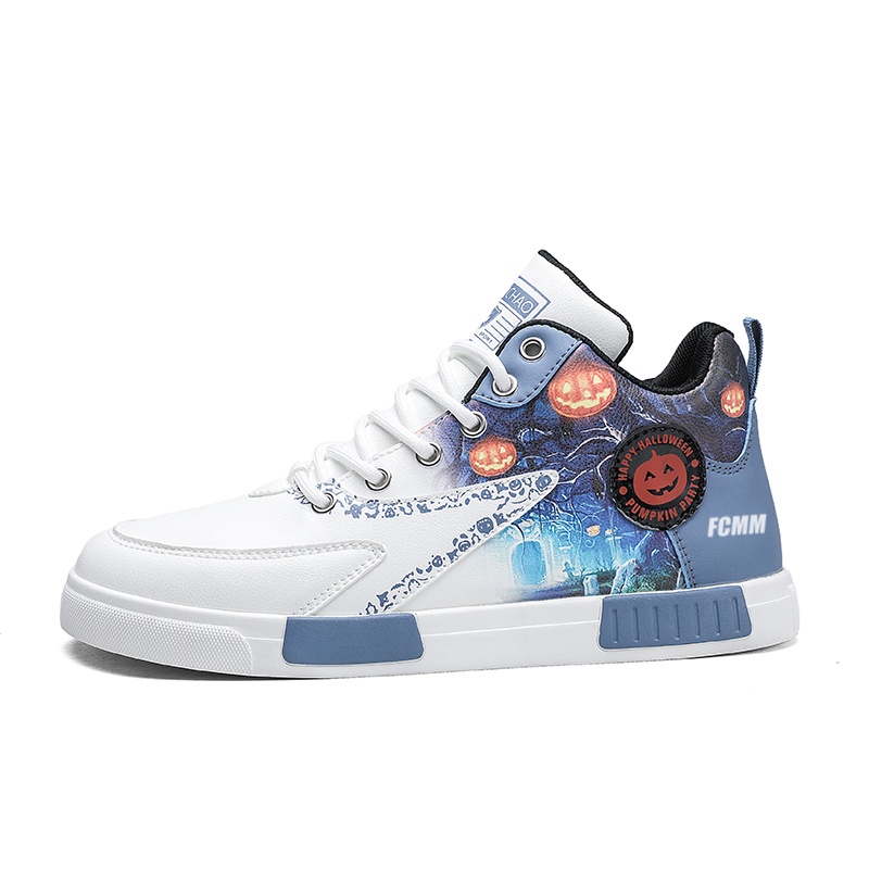 

Мужские кроссовки средней высоты FCMM, White Blue