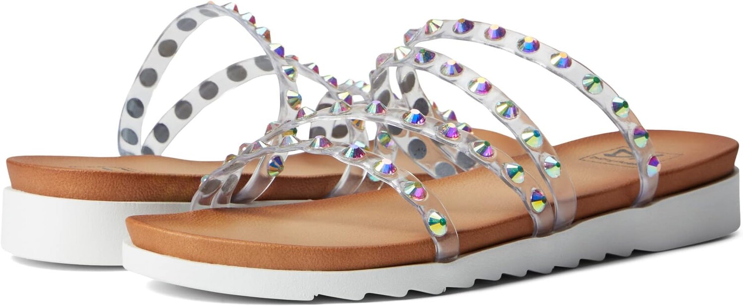 

Сандалии на плоской подошве Coral Reef Dirty Laundry, цвет Iridescent Lucite