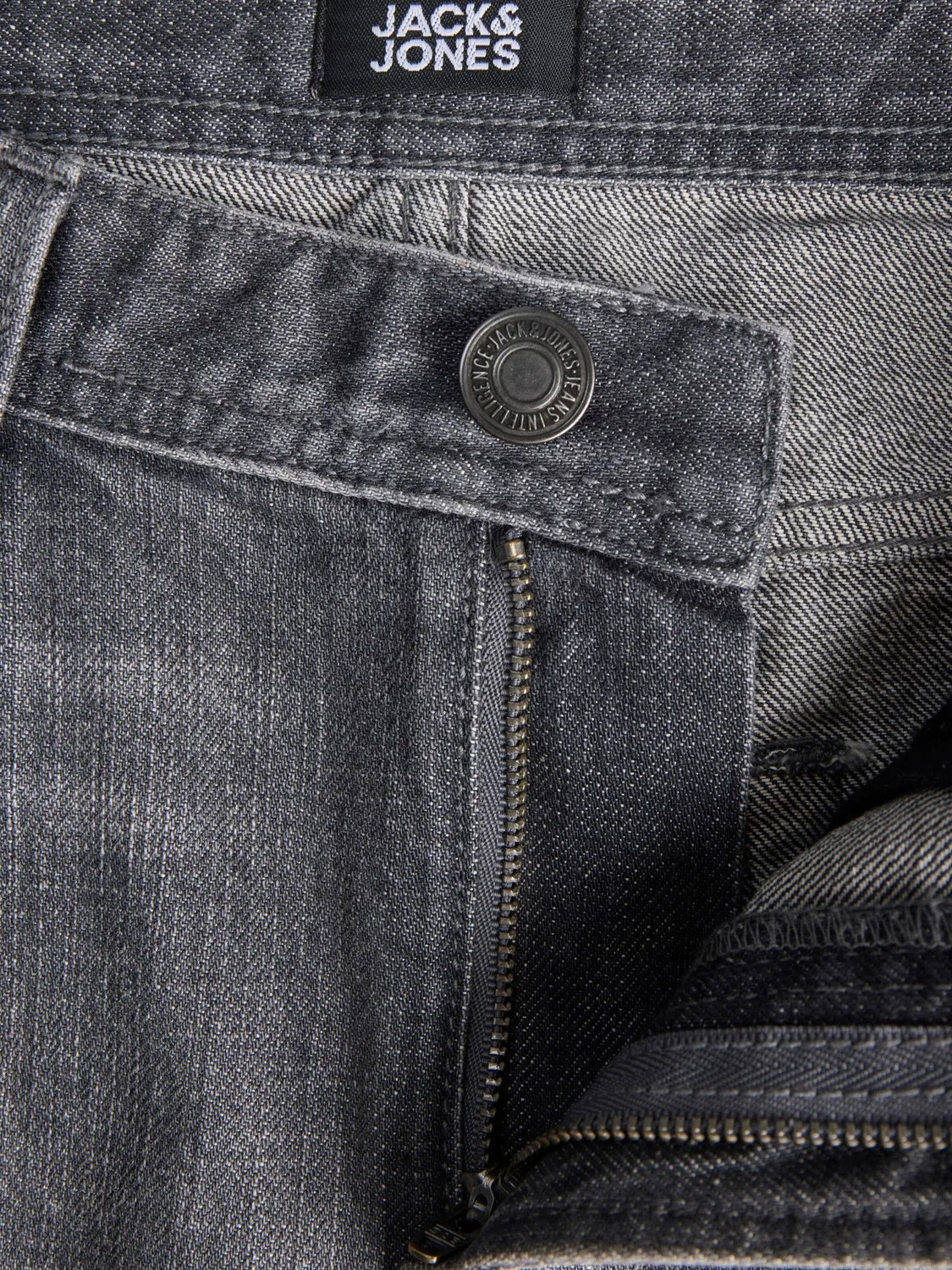 Джинсы свободного кроя Jack & Jones Junior, Grey Denim — фото 3