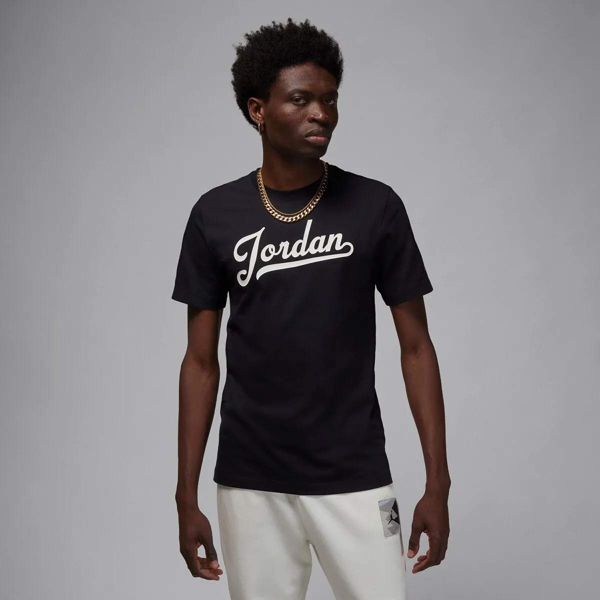 

Мужская футболка FLT MVP Джордан Nike, чёрный
