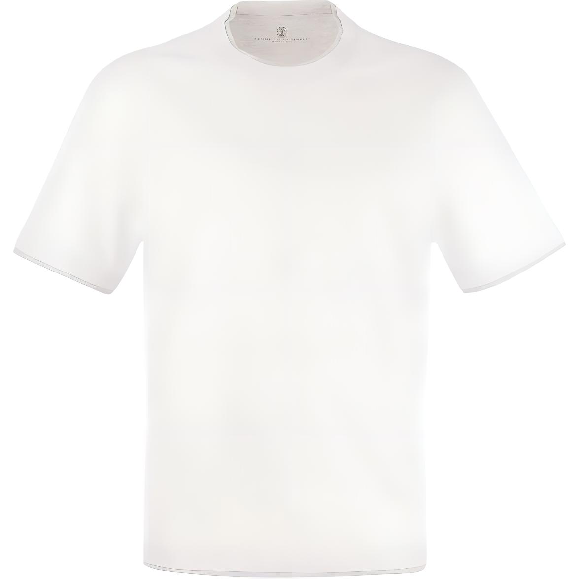 

Многослойная футболка-свитшот Brunello Cucinelli, белый