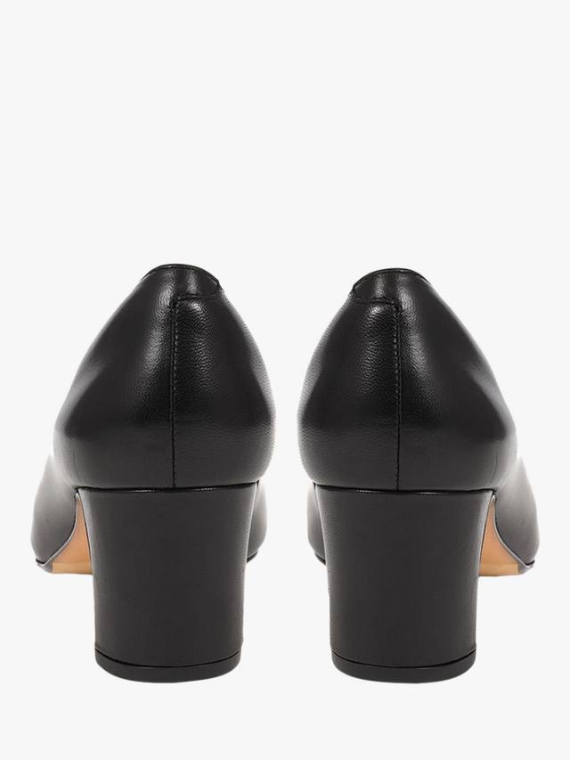 Туфли Zoey на каблуке из кожи для широкой стопы Jones Bootmaker, Black — фото 3
