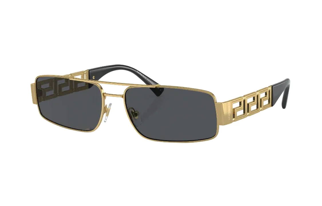 

Солнцезащитные очки в прямоугольной оправе VERSACE