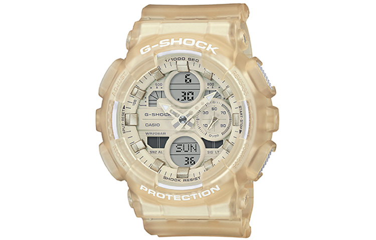 

Мужские желтые часы GMA-S140NC-7A CASIO