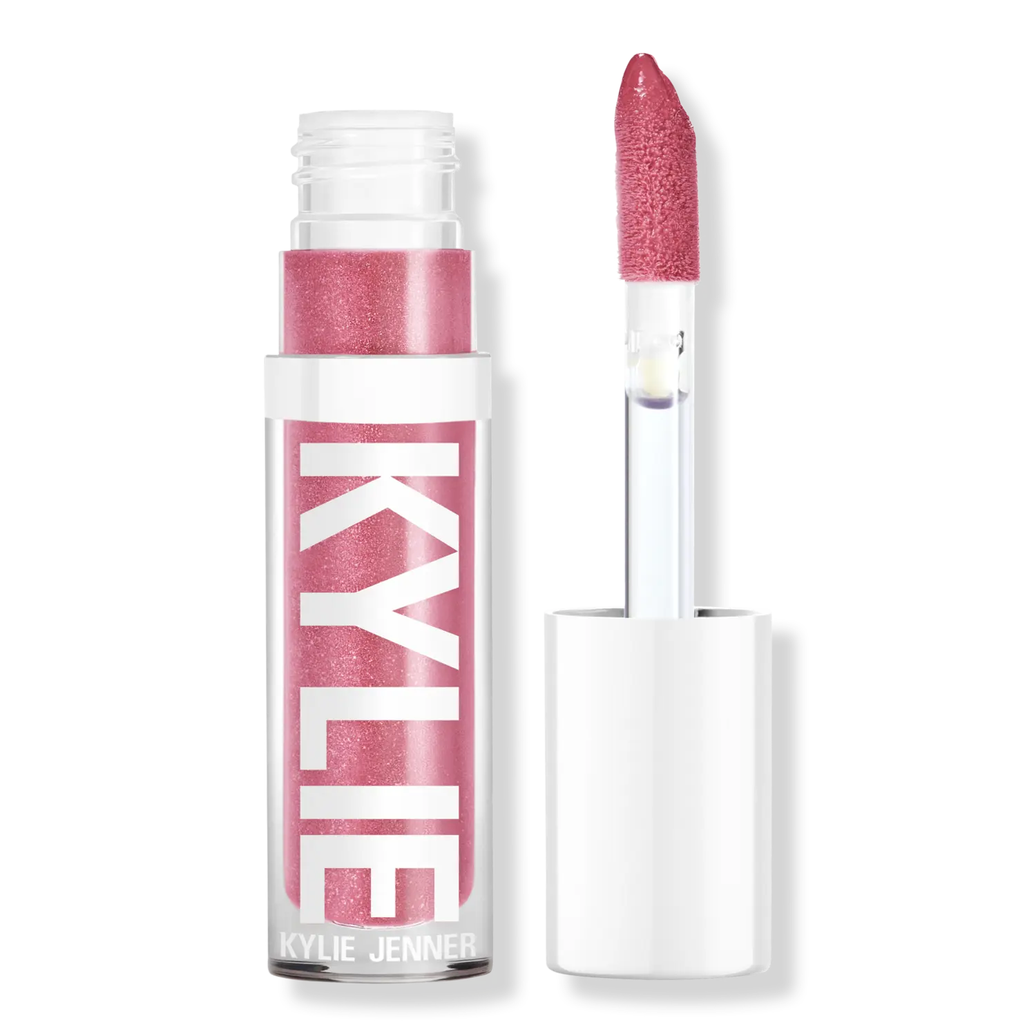 

Увеличивающий блеск для губ KYLIE COSMETICS, 342 Rosé and Chill (pink berry with golden shimmer)