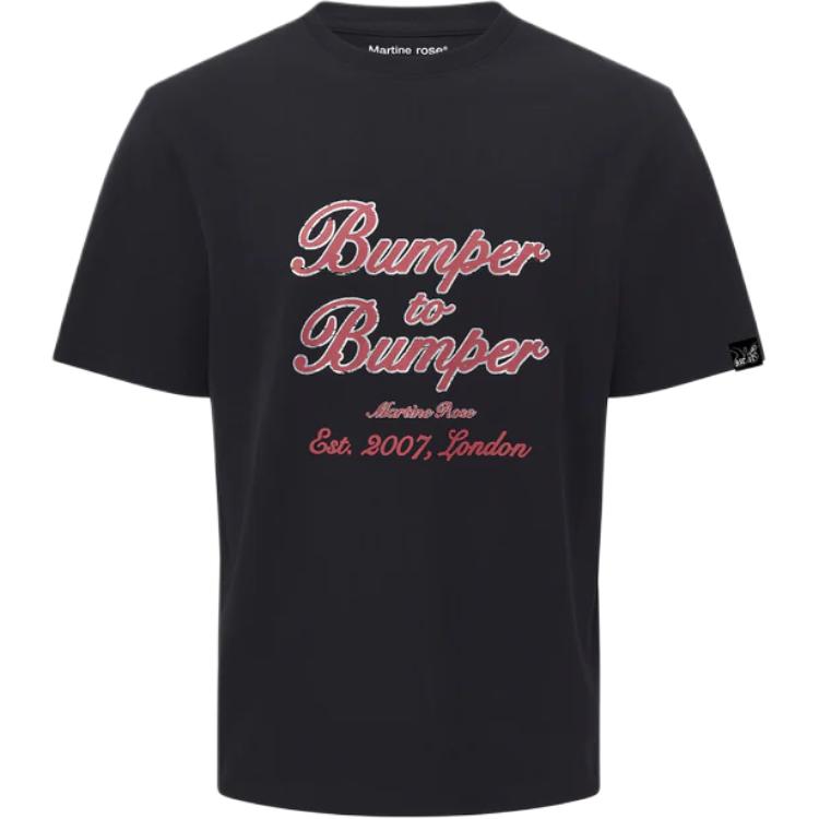 

Хлопковая футболка Martine Rose, черный