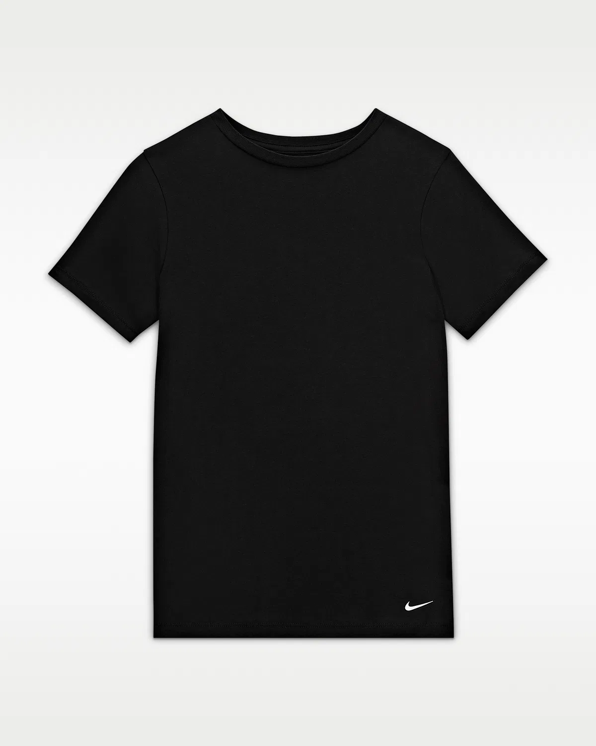 Детская майка Nike Big Kids' Crew Undershirt (2-Pack), Black — фото 2