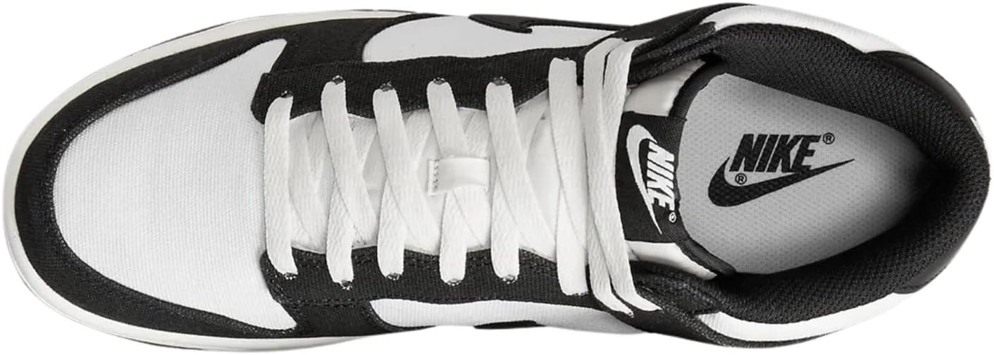 Мужские кроссовки Nike Dunk Mid, White/Black — фото 4