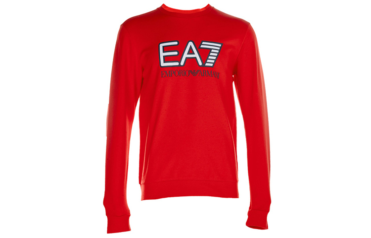 

Свитшот EA7 мужской красный EMPORIO ARMANI