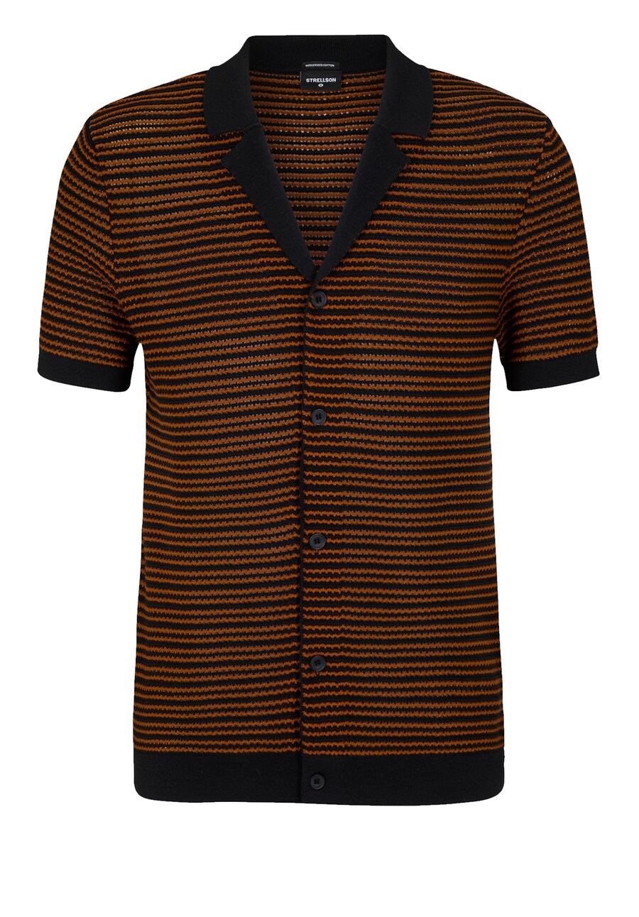 

Рубашка на пуговицах классического кроя STRELLSON Adrian, Ochre/Black