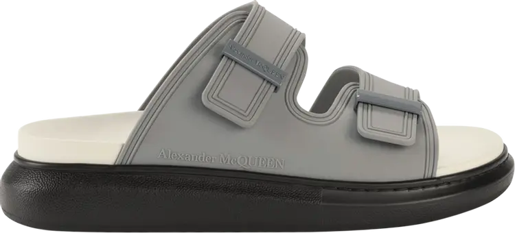 

Кроссовки Alexander McQueen Hybrid Slide 'Gun Grey', серый