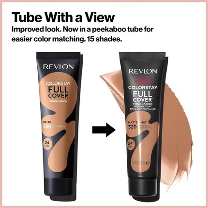 Revlon ColorStay Полное покрытие Стойкая матовая основа Устойчивая к нагреванию и поту легкая основа для макияжа 30 мл 310 Теплый золотой — фото 3