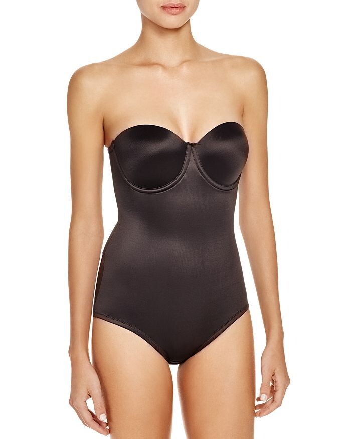 

Боди-брифы без бретелек Back Magic TC Fine Intimates, черный