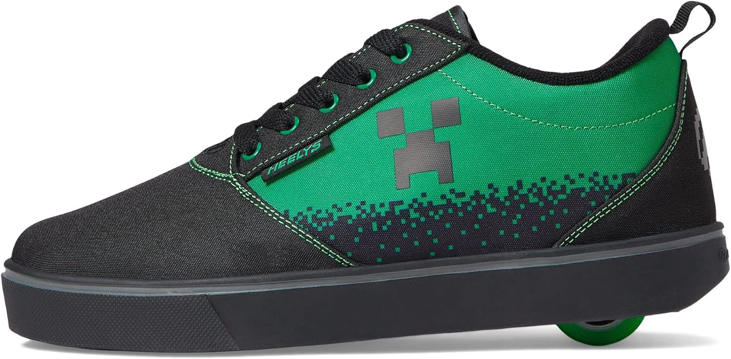 Кроссовки Heelys Mens Pro 20 Minecraft, черный/зеленый — фото 4