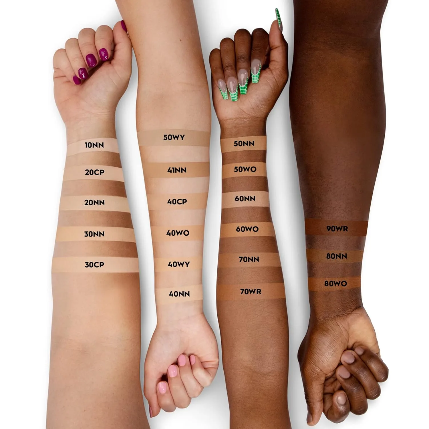 Urban Decay Quickie 24HR Full Coverage Waterproof Concealer, матовое покрытие Natural Matte, увлажняющий витамин E, двойная кисть Buffing Brush и аппликатор Multi-use, некомедогенный, веганский, без жестокости - 15 мл, 70WR (deep warm red) — фото 4
