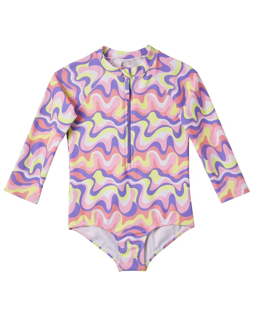 Рашгард Kensie Girl Wavy, розовый