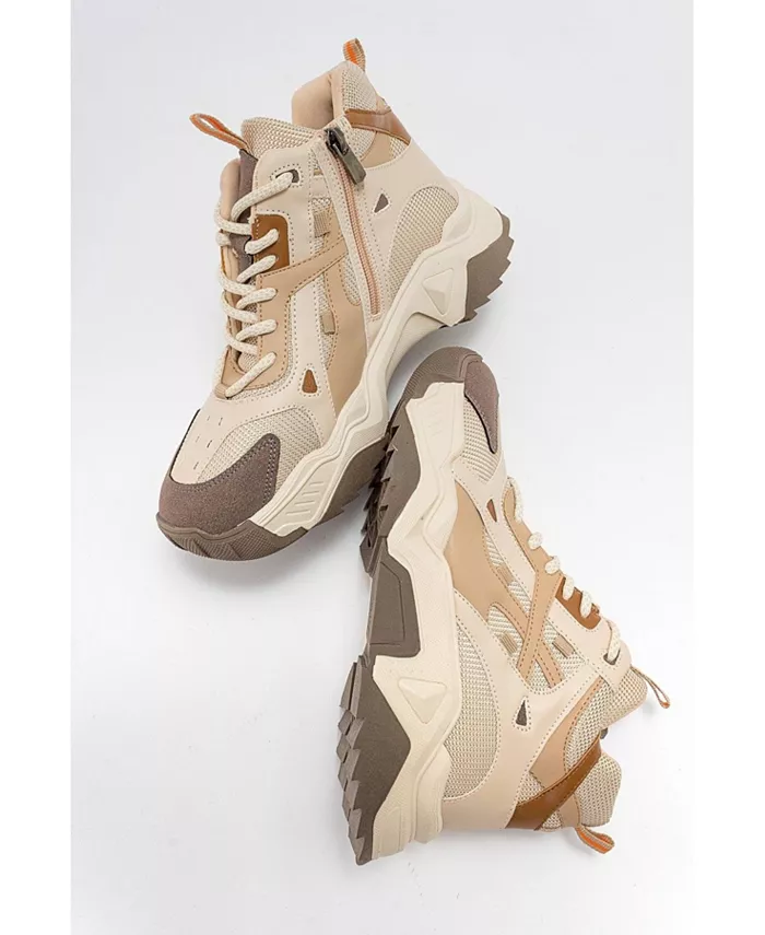 Кроссовки Lowel Prologue Shoes, коричневый/бежевый — фото 3