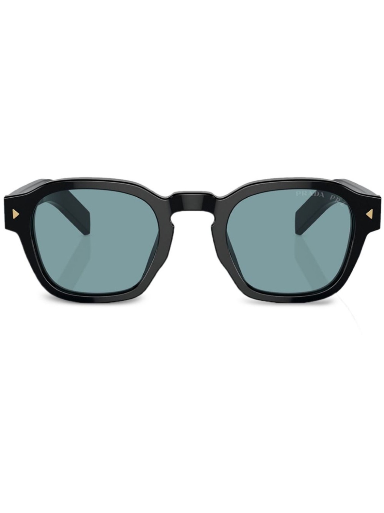 

Prada Eyewear солнцезащитные очки в квадратной оправе, черный