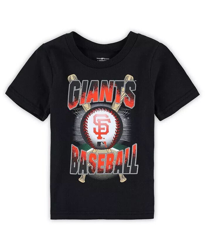 

Черная футболка для специального мероприятия San Francisco Giants для мальчиков и девочек для малышей Outerstuff