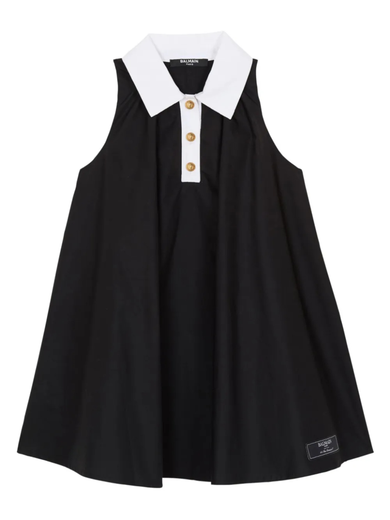 

Balmain Kids платье А-силуэта, черный