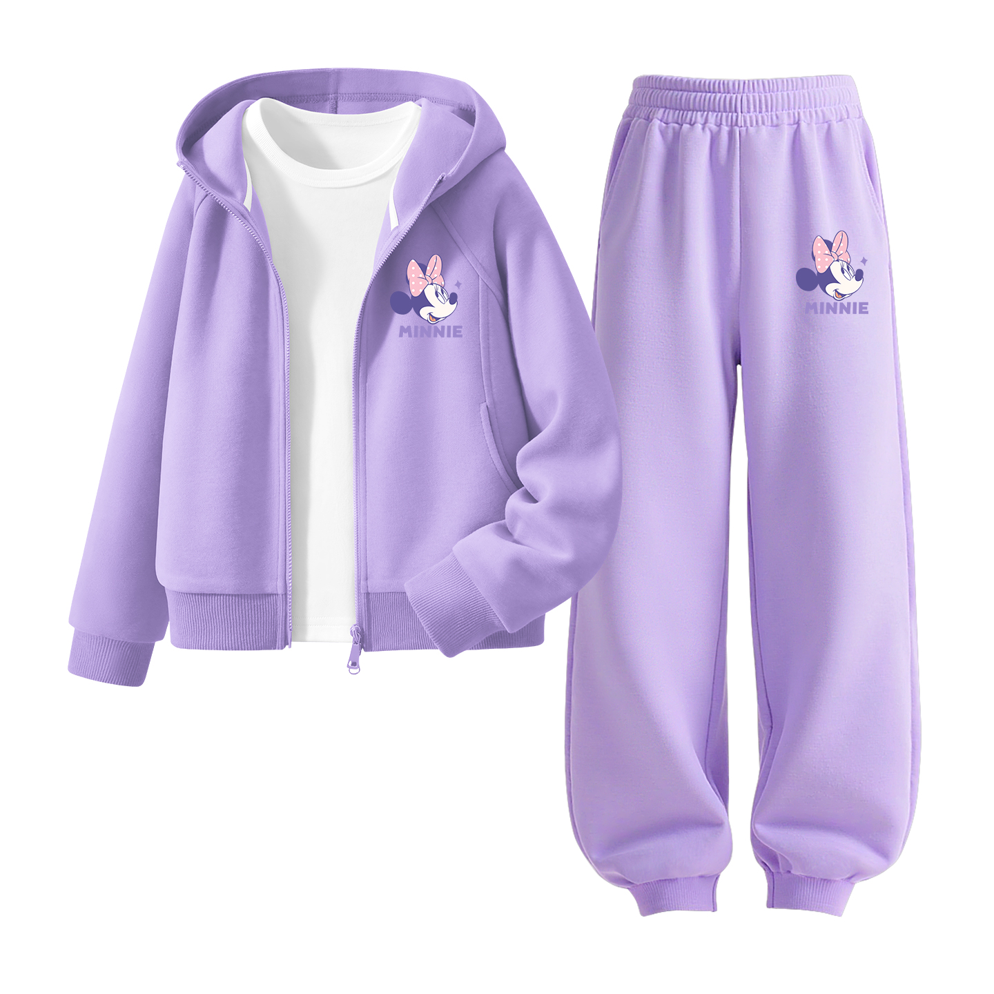 

Детский спортивный комплект Casual Sportswear 2 Piece Set Disney, фиолетовый