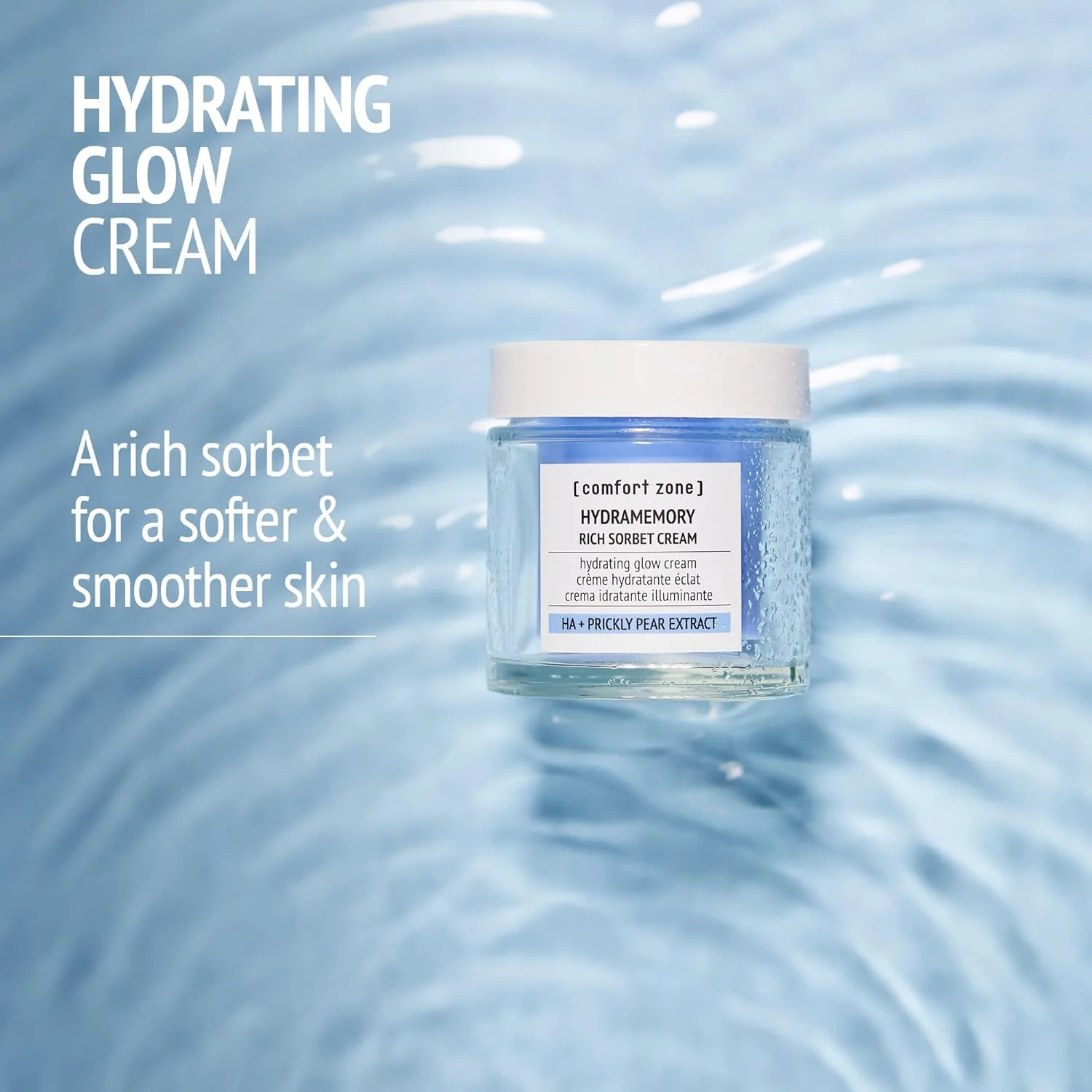 [ comfort zone ] ] Очищающий и увлажняющий дуэт для лица, с Essential Face Wash 30 мл и Hydramemory Rich Sorbet Cream 30 мл, укрепляет и увлажняет кожный барьер, набор 2 шт — фото 4