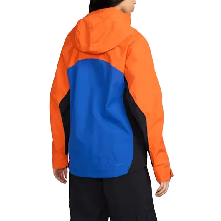 Nike Курка ветровка мужская, Safety Orange/Game Royal Blue/Mountain White — фото 4
