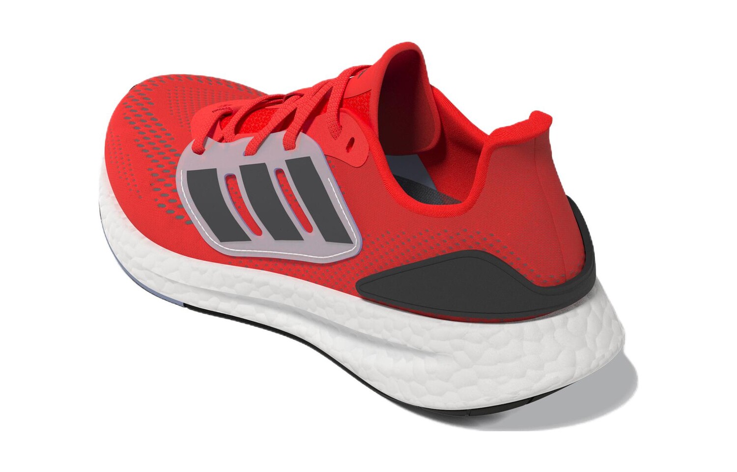 Кроссовки детские Pureboost 22 GS Low-top черные/красные Adidas — фото 4