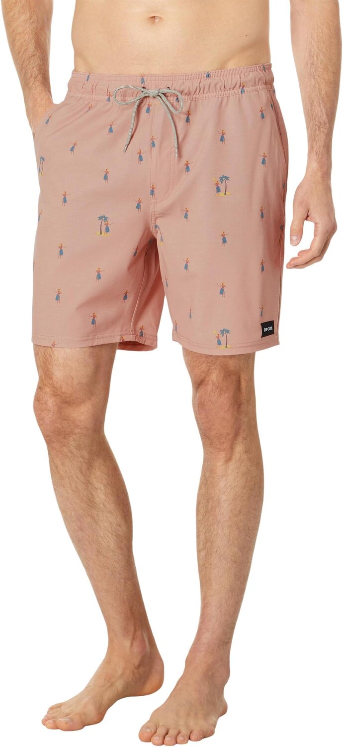

Шорты для плавания Rip Curl Hula Breach 18" Volley, цвет Light Peach