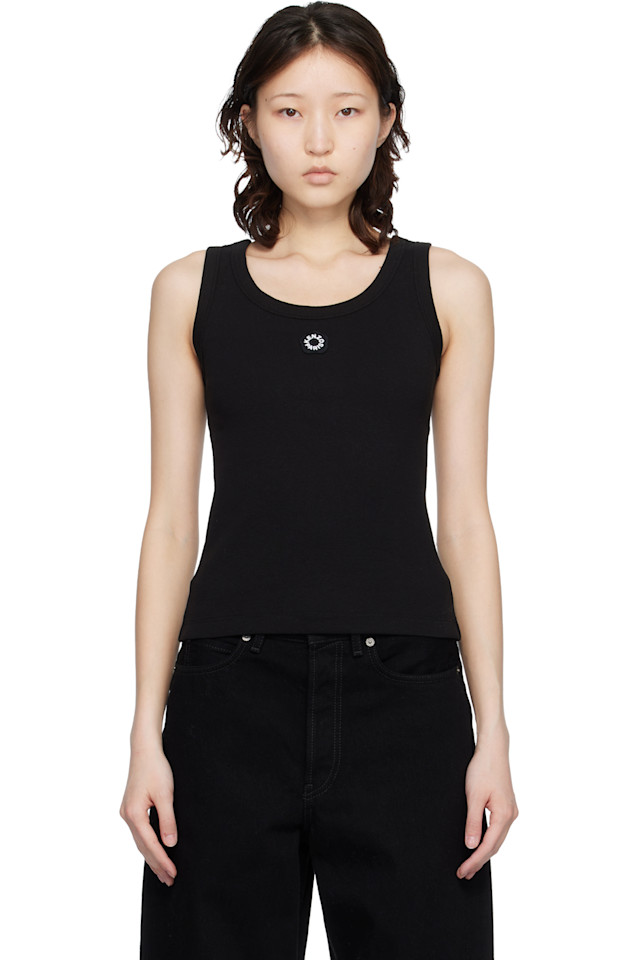 

Майка Kenzo Paris 'boke flower 2.0' с вышивкой, черный