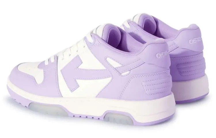 OFF-WHITE Женская обувь для скейтбординга вне офиса, Lilac Purple/White — фото 4