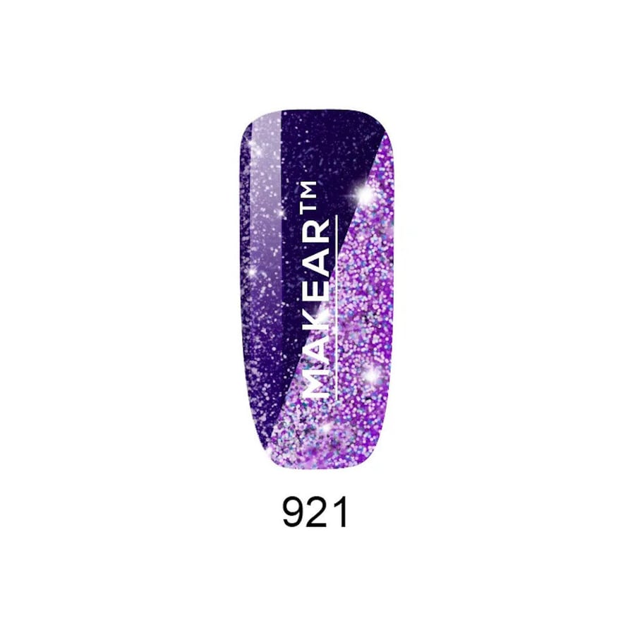 

Makear, Moonlight Disco, Гибридный лак, 921 Purple Dragon, 8 мл