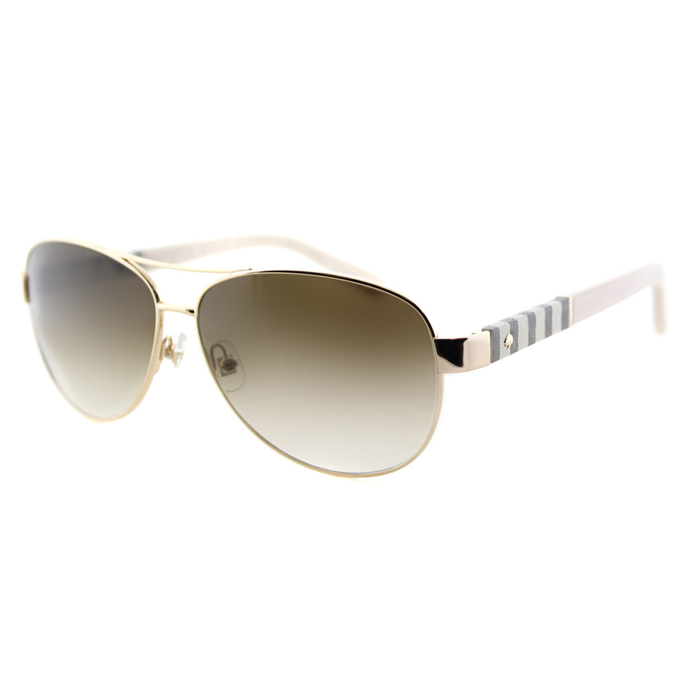 

Женские солнцезащитные очки-авиаторы Kate Spade KS Dalia W89, золотой