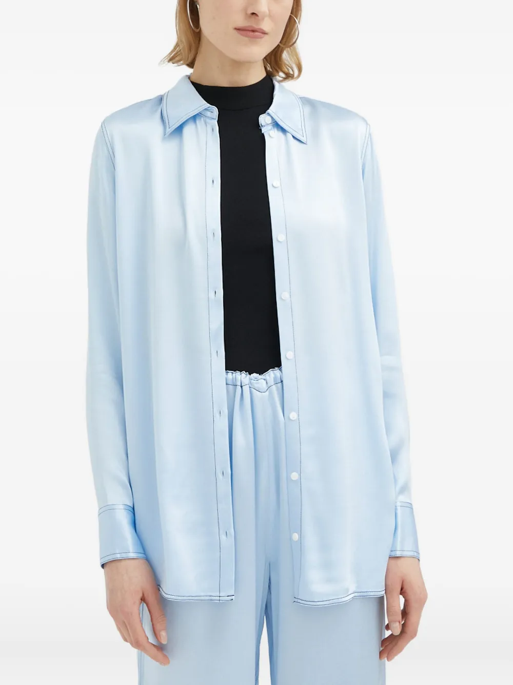 

Рубашка на пуговицах Résumé, синий