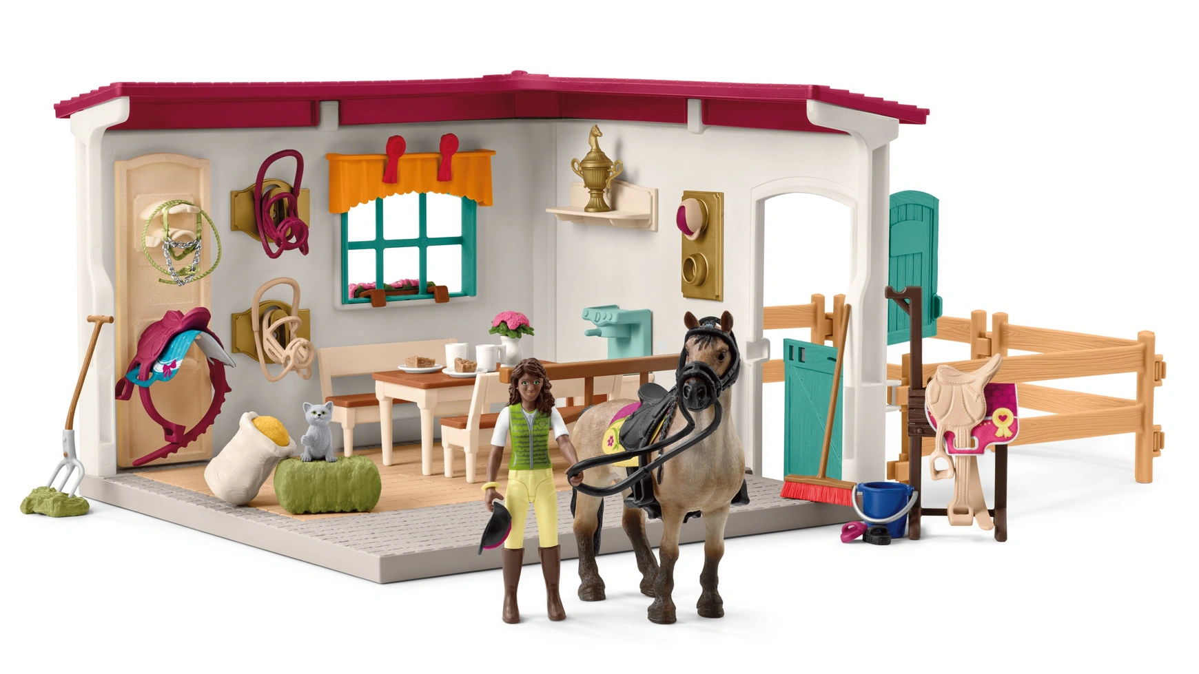 

Schleich Конный клуб помещение для снаряжения