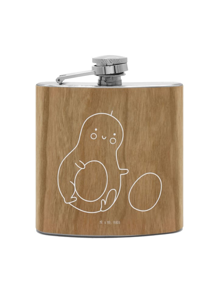 

Mr. & Mrs. Panda карманная бутылка, рулетики из косточек авокадо без слов, коричневого цвета