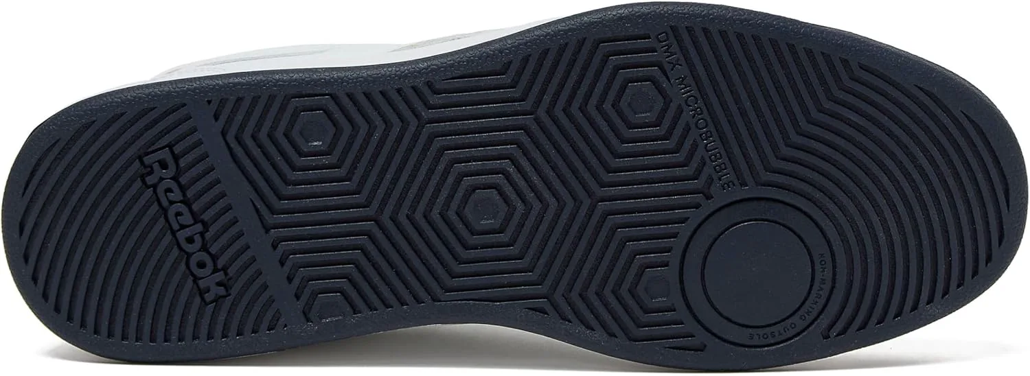 Мужские кроссовки Reebok Court Advance - повседневные теннисные туфли, размеры с 6 по 15, белый/синий — фото 4