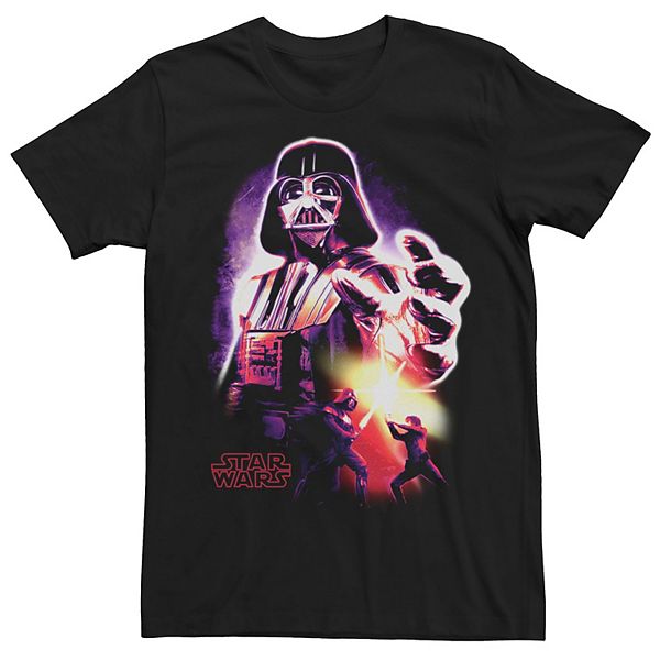 

Футболка Big & Tall Star Wars Neon Darth Vader Licensed Character