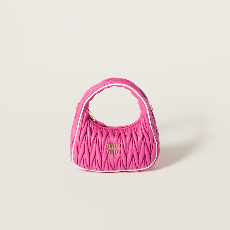 

Сумка Wander из стеганой кожи наппа Miu Miu, мультиколор
