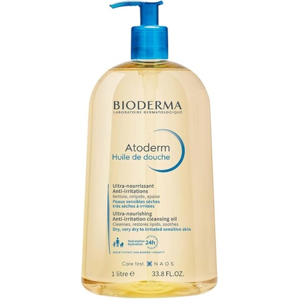 

Atoderm Shower Oil Cleansing Oil Body Wash для очень сухой кожи и экземы Bioderma