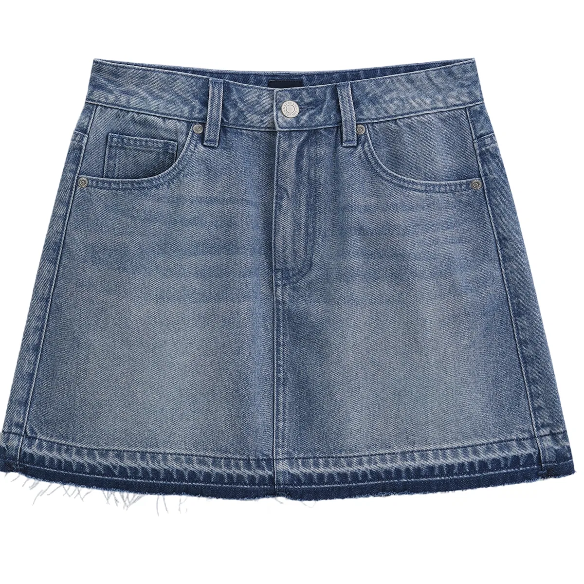 Юбка джинсовая короткая GAP Light Washed