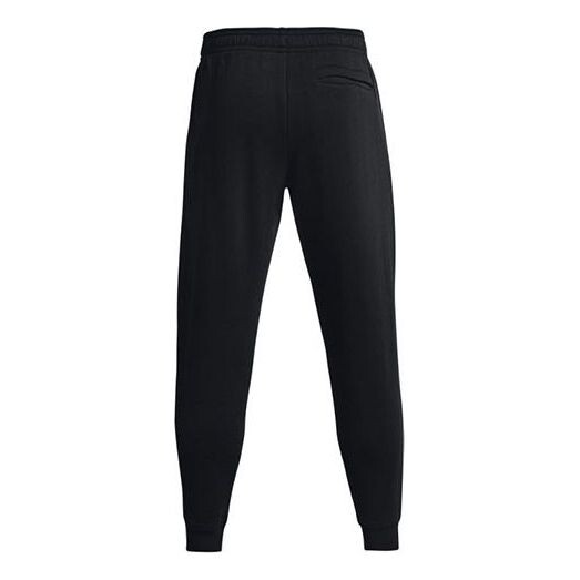 

Брюки project rock rival fleece joggers 'black' Under Armour, черный