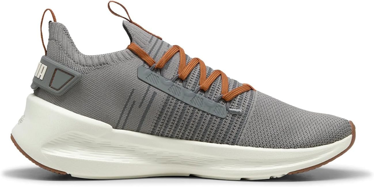 Мужские беговые кроссовки Puma Softride Symmetry Fuzion, белый/серый — фото 2