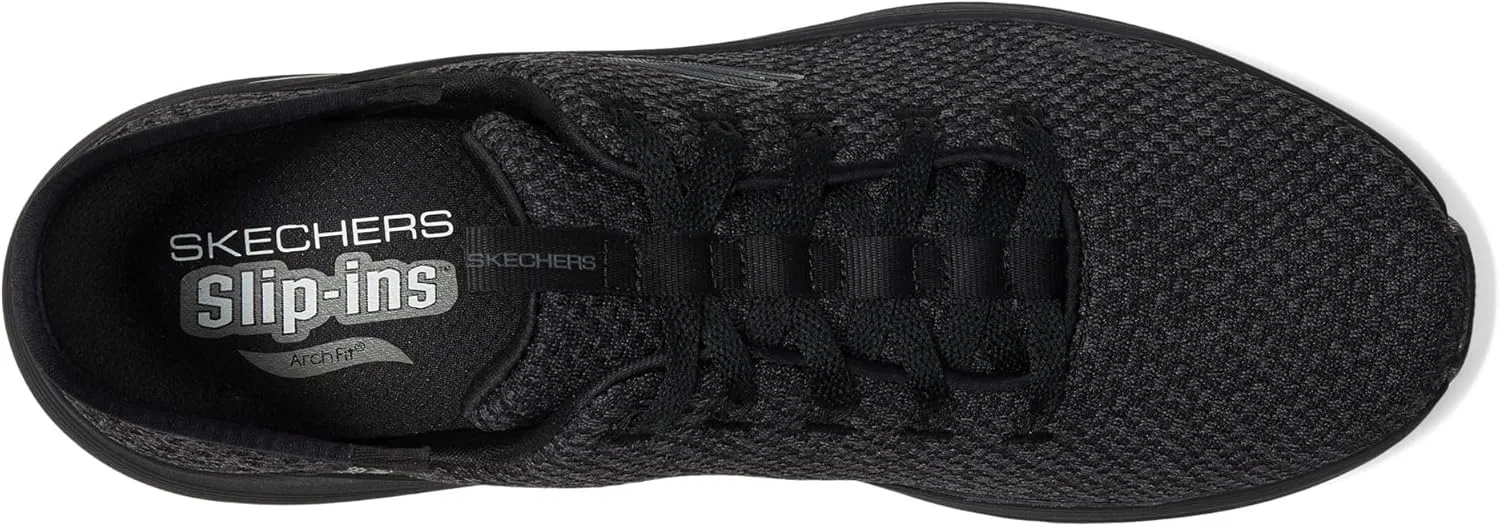Мужские кроссовки Skechers 232462ww, Black Knit — фото 3