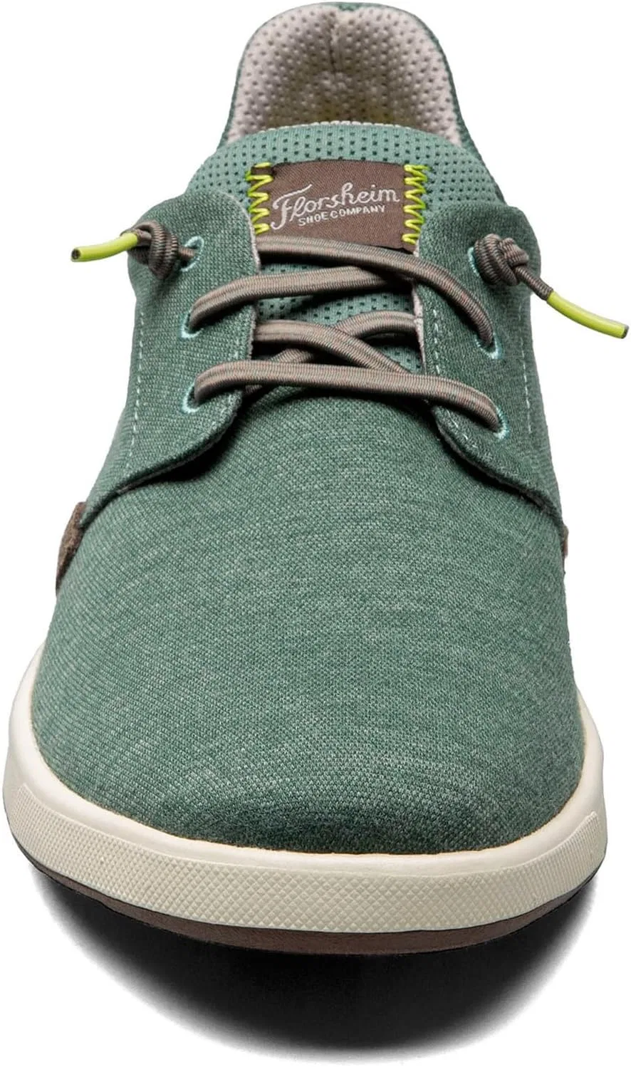 Мужские слипоны Florsheim Crossover из парусины с эластичной шнуровкой, 2-Green Canvas — фото 3