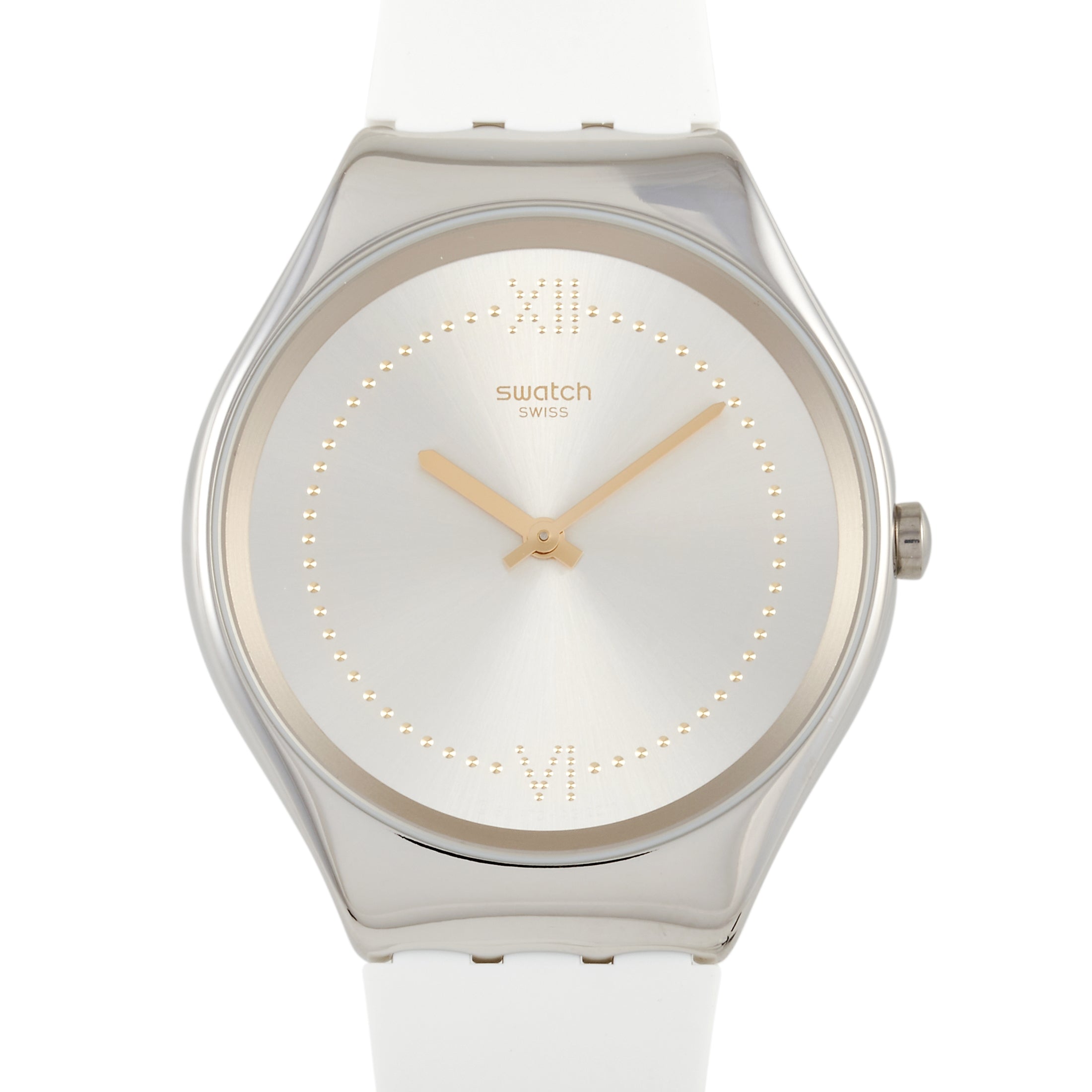 

Женские часы Swatch Irony Skindoree, матовое серебро SYXS108, цвет multi