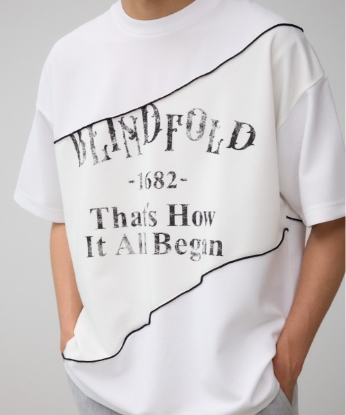 

AZUL BY MOUSSY Футболка с графическим принтом, бренд Moussy, цвет белый